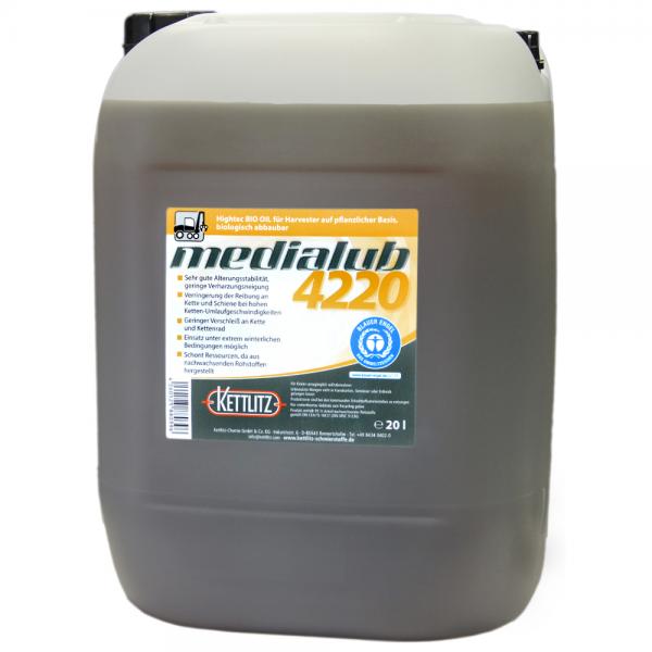 KETTLITZ-Medialub 4220 Harvester Öl - 20 Liter - "Blauer Engel" nach RAL-UZ 178- KWF geprüft